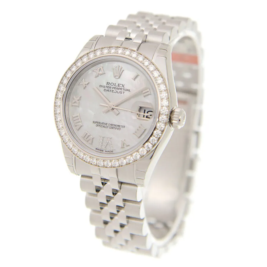 Rolex Datejust Lady 31 Mother of Pearl Dial Stainless Steel Jubilee Bracelet Automatic Watch 178384MRJ