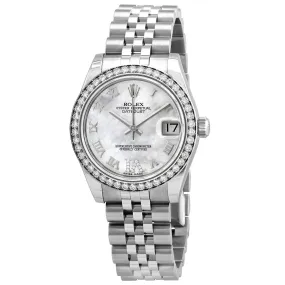 Rolex Datejust Lady 31 Mother of Pearl Dial Stainless Steel Jubilee Bracelet Automatic Watch 178384MRJ