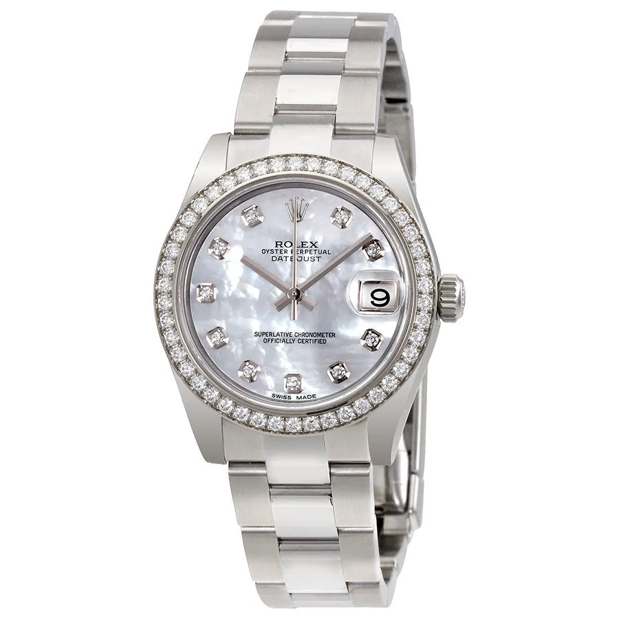 Rolex Datejust Lady 31 Mother of Pearl Dial Stainless Steel Oyster Bracelet Automatic Watch 178384MDO