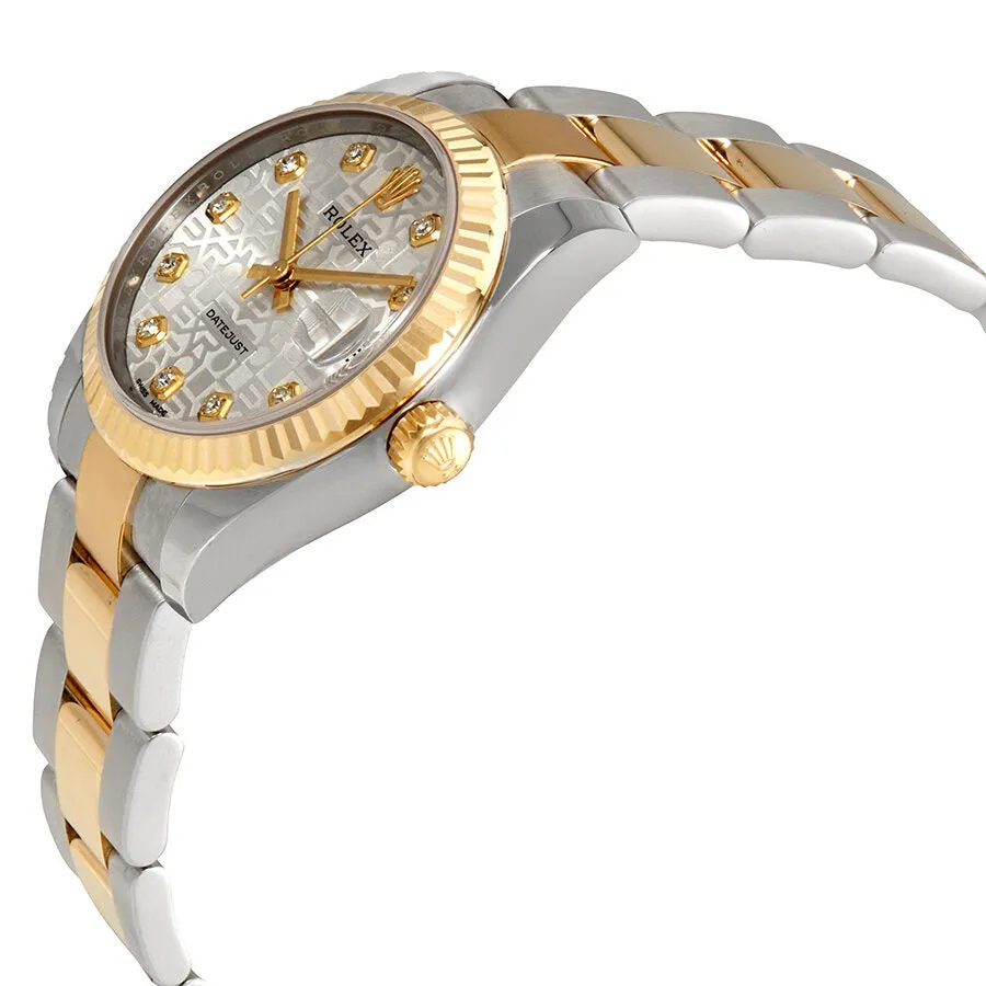 Rolex Datejust Lady 31 Silver Dial Stainless Steel and 18K Yellow Gold Oyster Bracelet Automatic Watch 178273SJDO