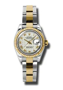 Rolex Lady Datejust 26 Ivory Dial Stainless Steel and 18K Yellow Gold Oyster Bracelet Automatic Watch 179173IPRO