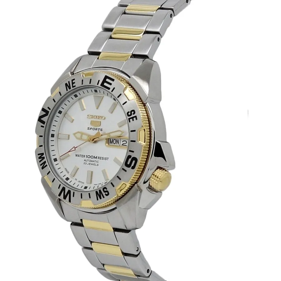Seiko 5 Automatic Silver Dial Men's Watch SNZF08J1