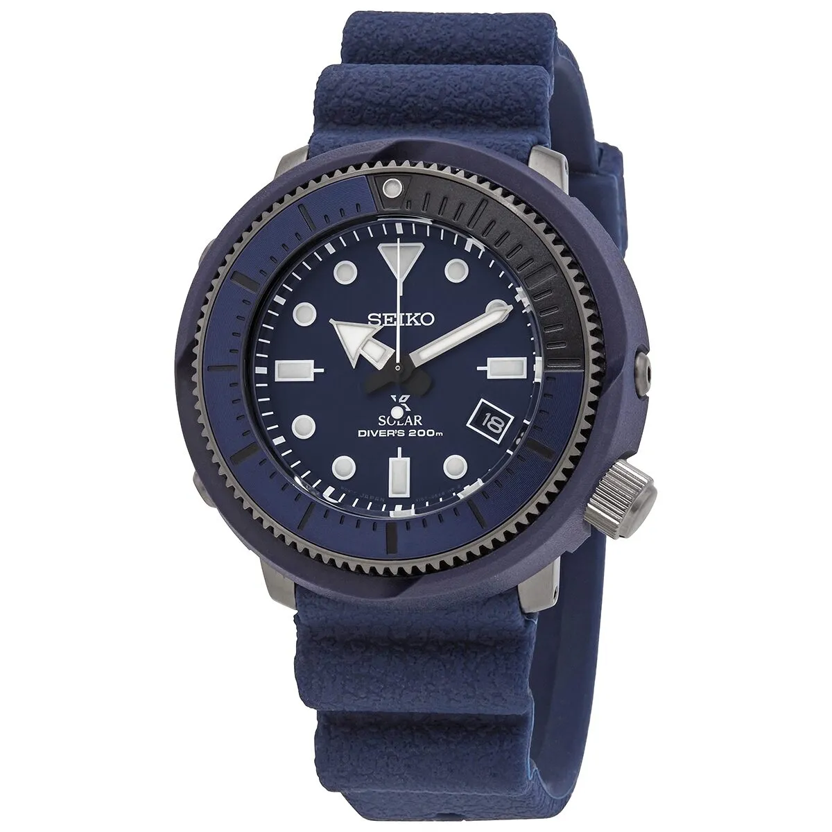 Seiko Prospex Quartz Blue Dial Solar Men's Watch SNE533
