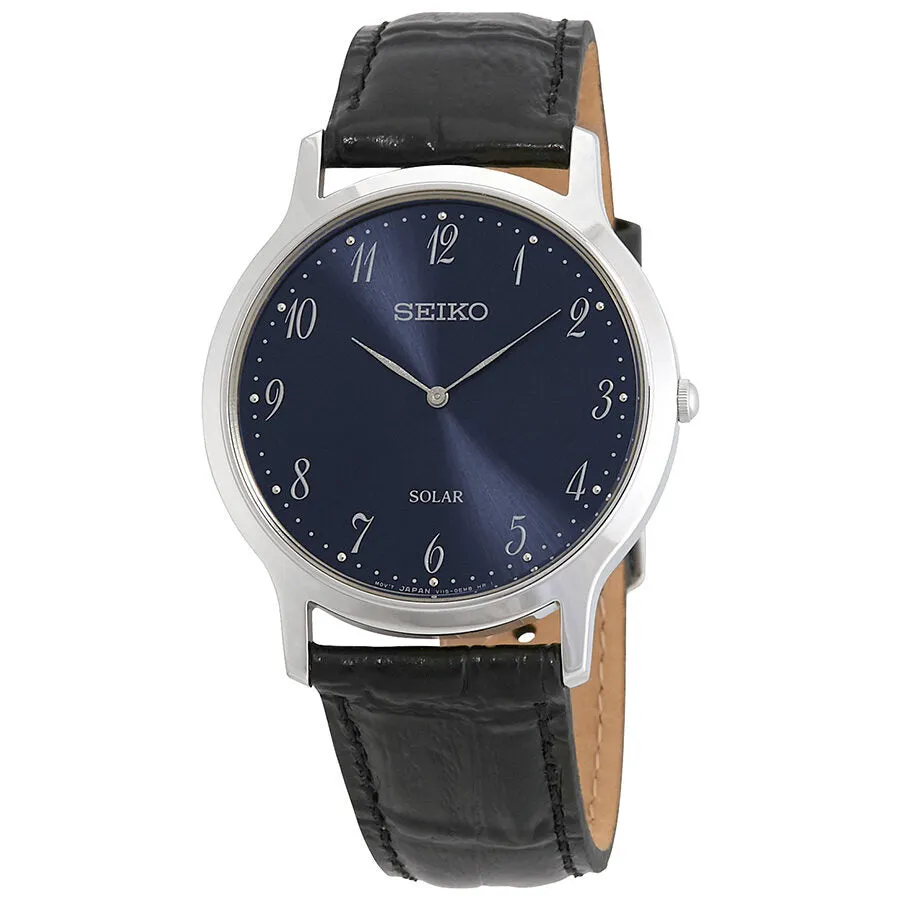 Seiko Solar Blue Dial Men's Watch SUP861