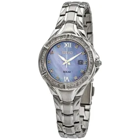 Seiko Solar Quartz Diamond Ladies Watch SUT371