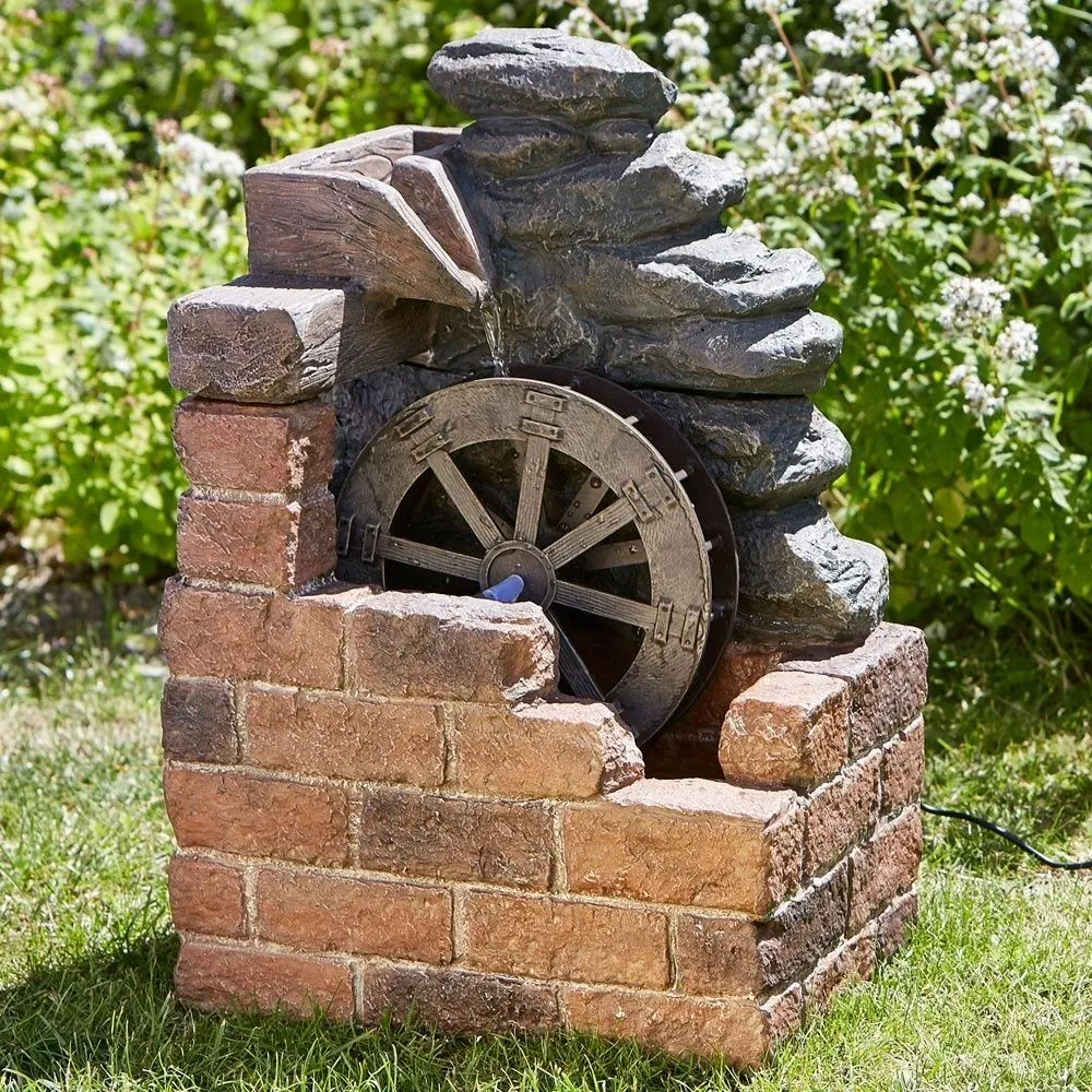 Smart Solar 50cm Heywood Mill Water Feature