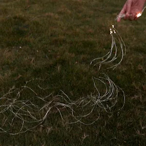 Solar-Powered Copper Wire Firefly Lights