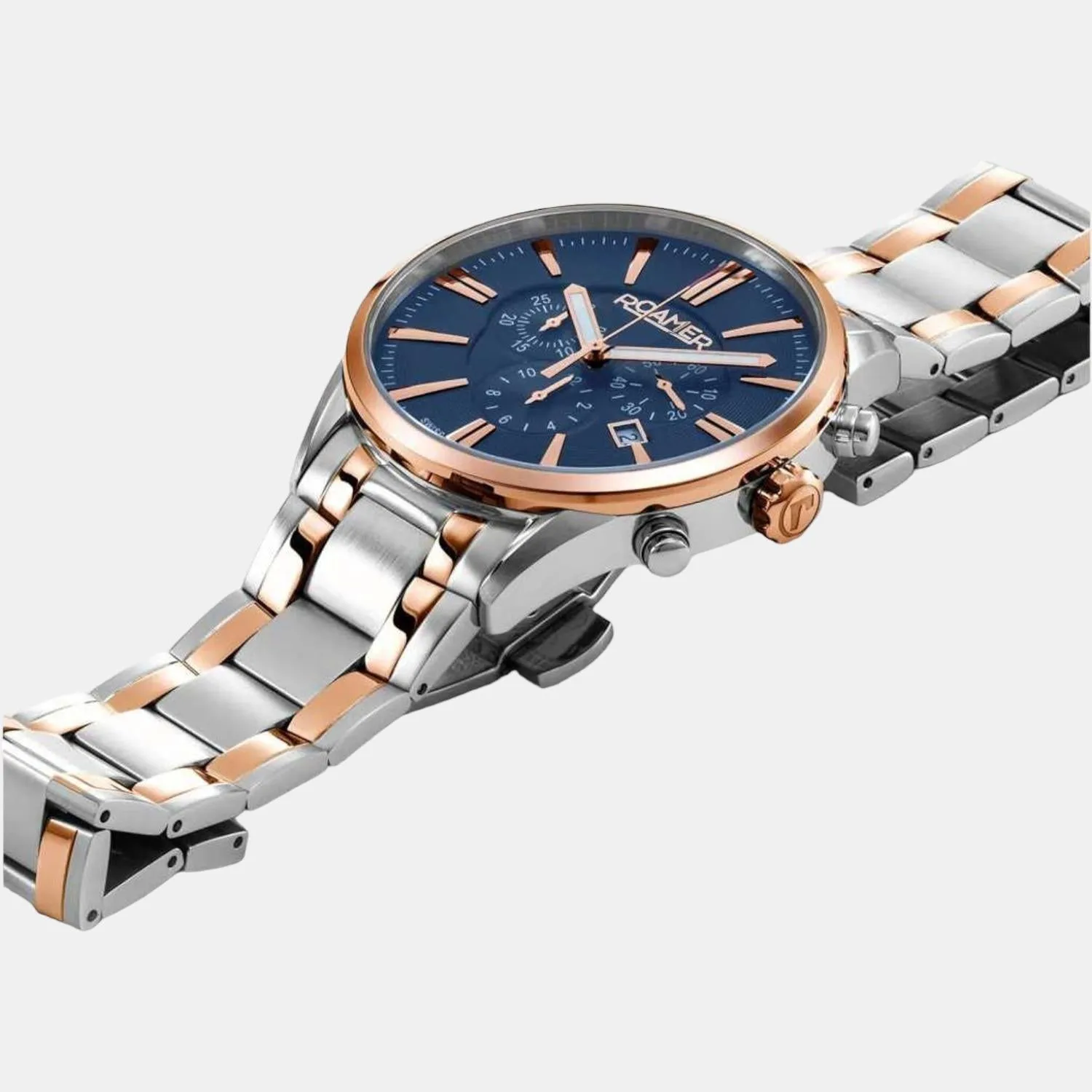 Superior Chrono Men's Analog Stainless Steel Watch 508837 49 85 50