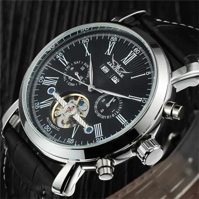 Tourbillon - Full Calendar Auto Mechanical Mens Watches