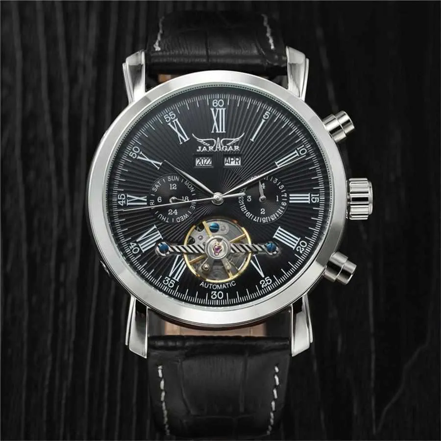 Tourbillon - Full Calendar Auto Mechanical Mens Watches