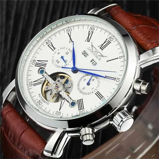 Tourbillon - Full Calendar Auto Mechanical Mens Watches