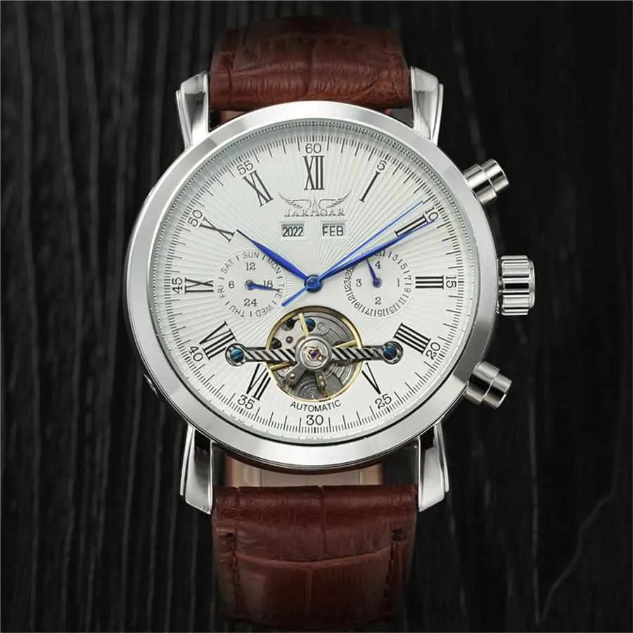 Tourbillon - Full Calendar Auto Mechanical Mens Watches