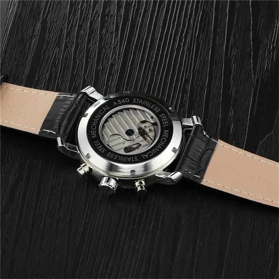 Tourbillon - Full Calendar Auto Mechanical Mens Watches