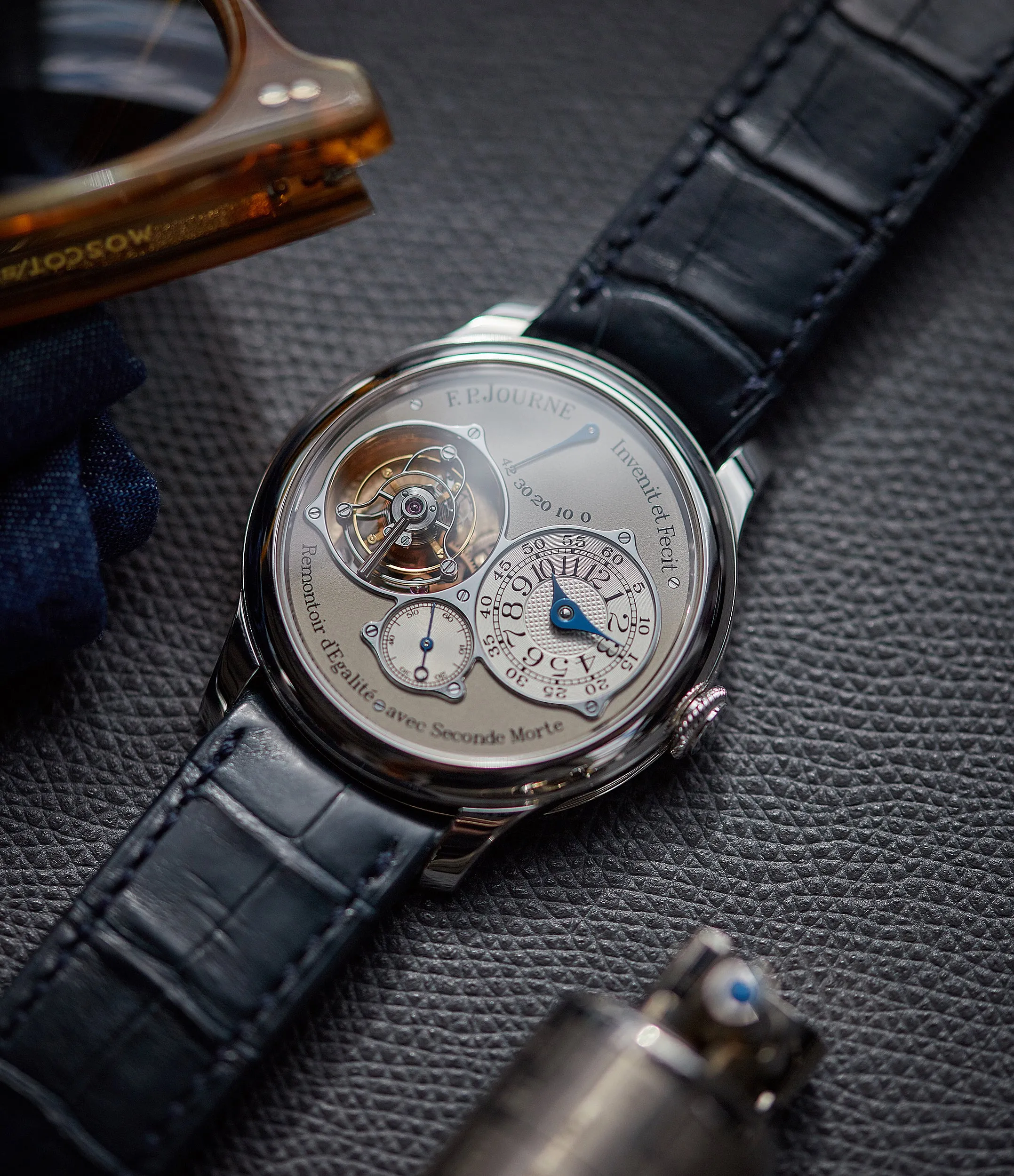 Tourbillon Souverain | Seconde Morte | 40mm | Platinum