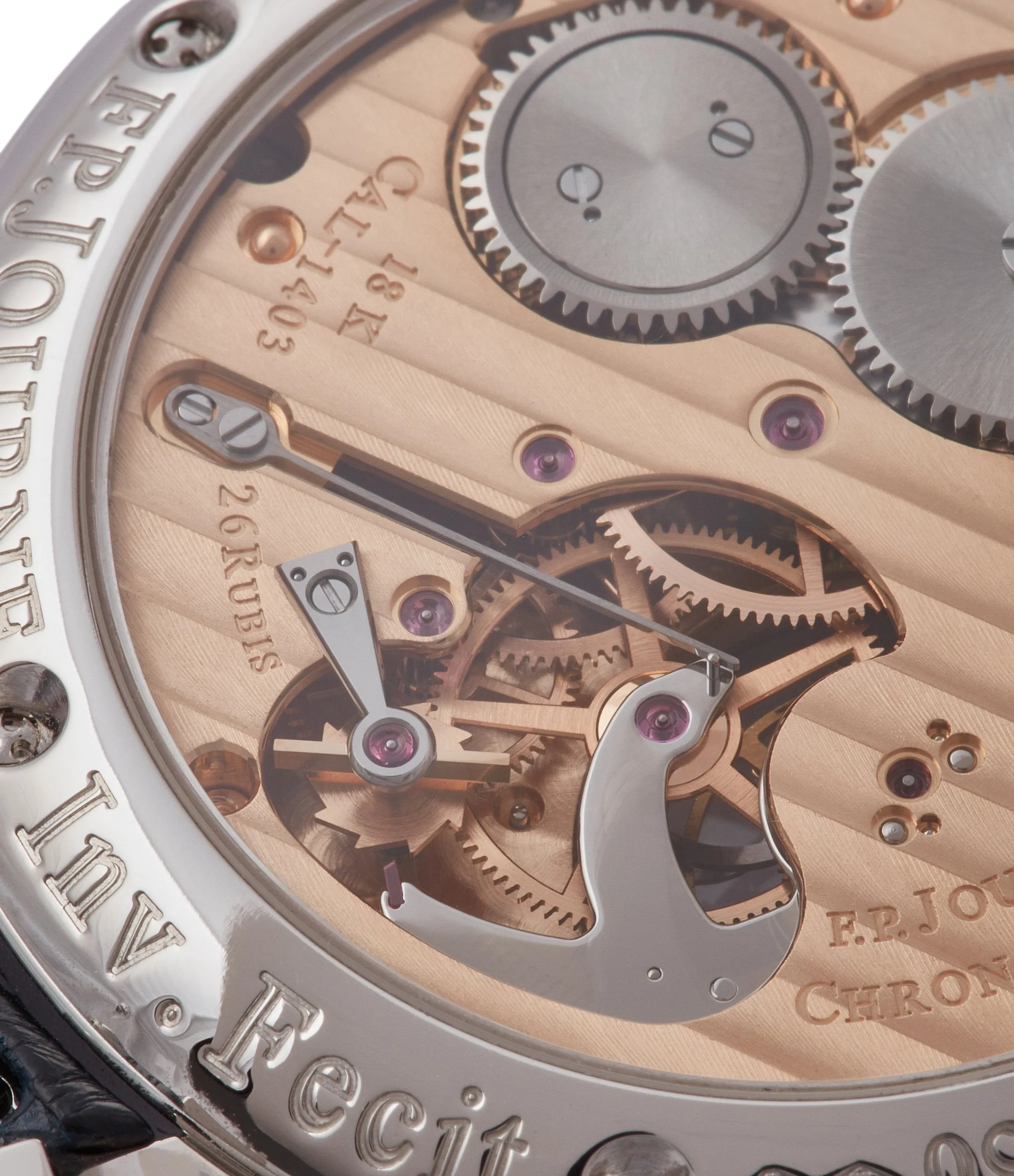 Tourbillon Souverain | Seconde Morte | 40mm | Platinum
