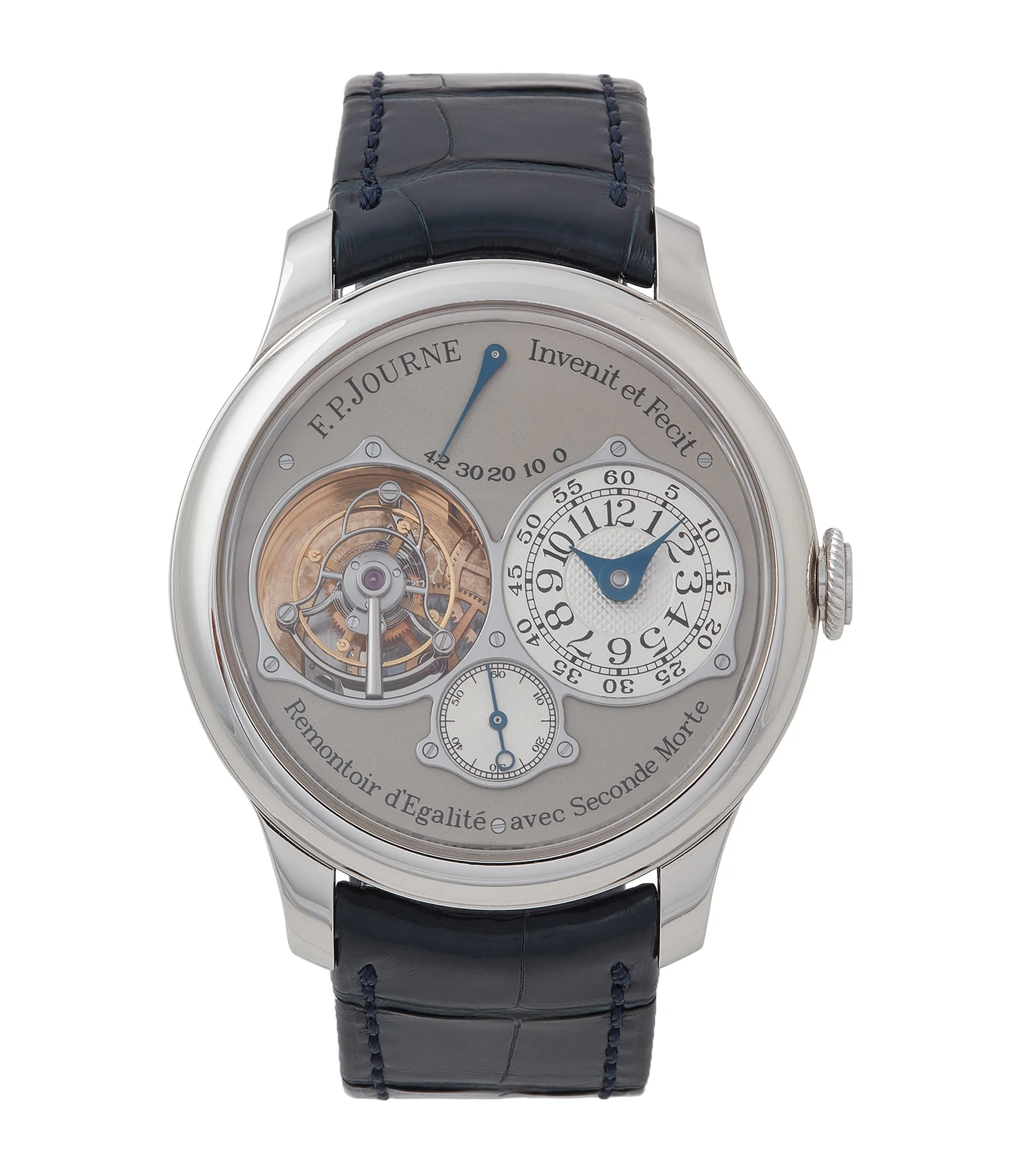 Tourbillon Souverain | Seconde Morte | 40mm | Platinum