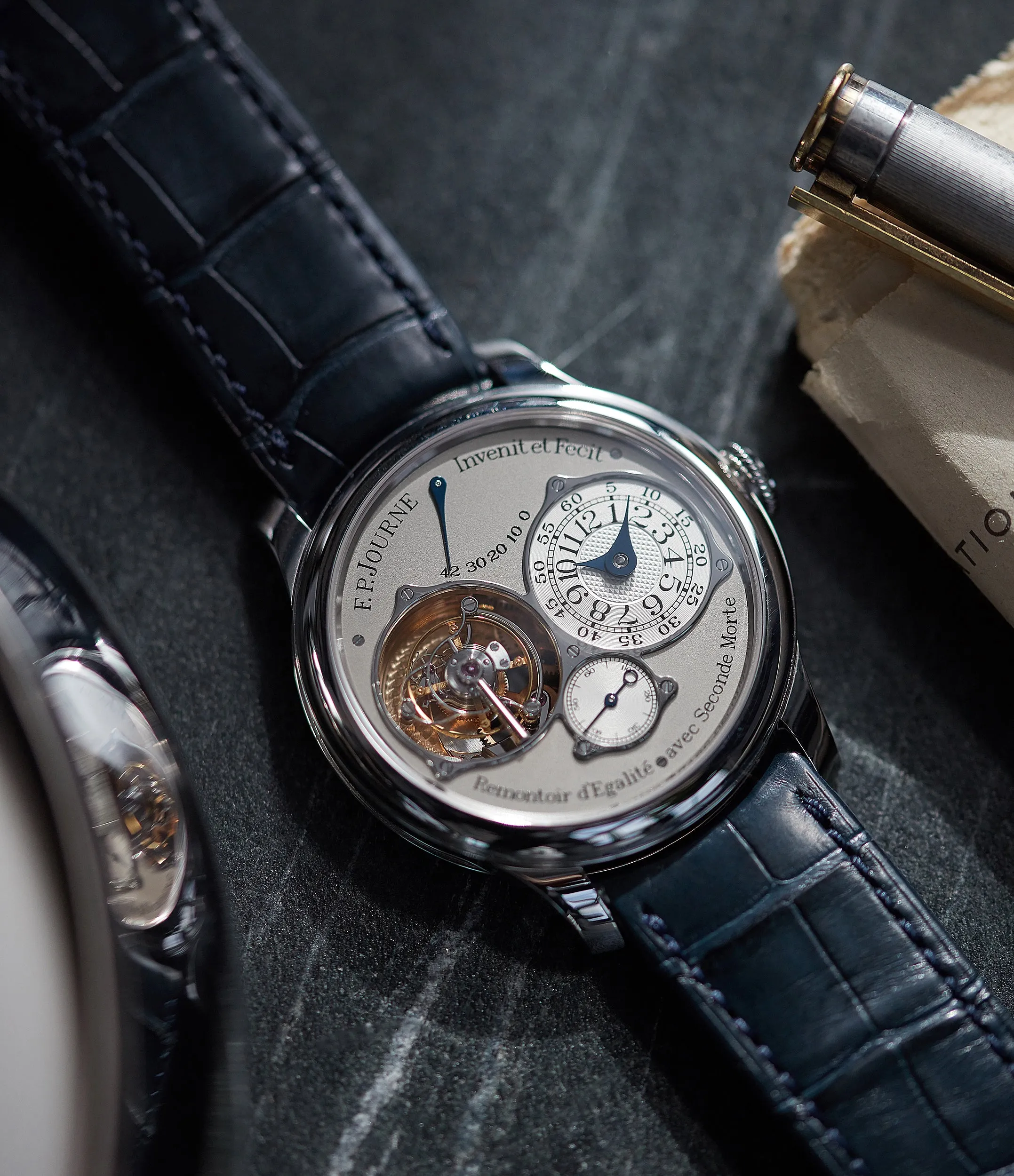 Tourbillon Souverain | Seconde Morte | 40mm | Platinum