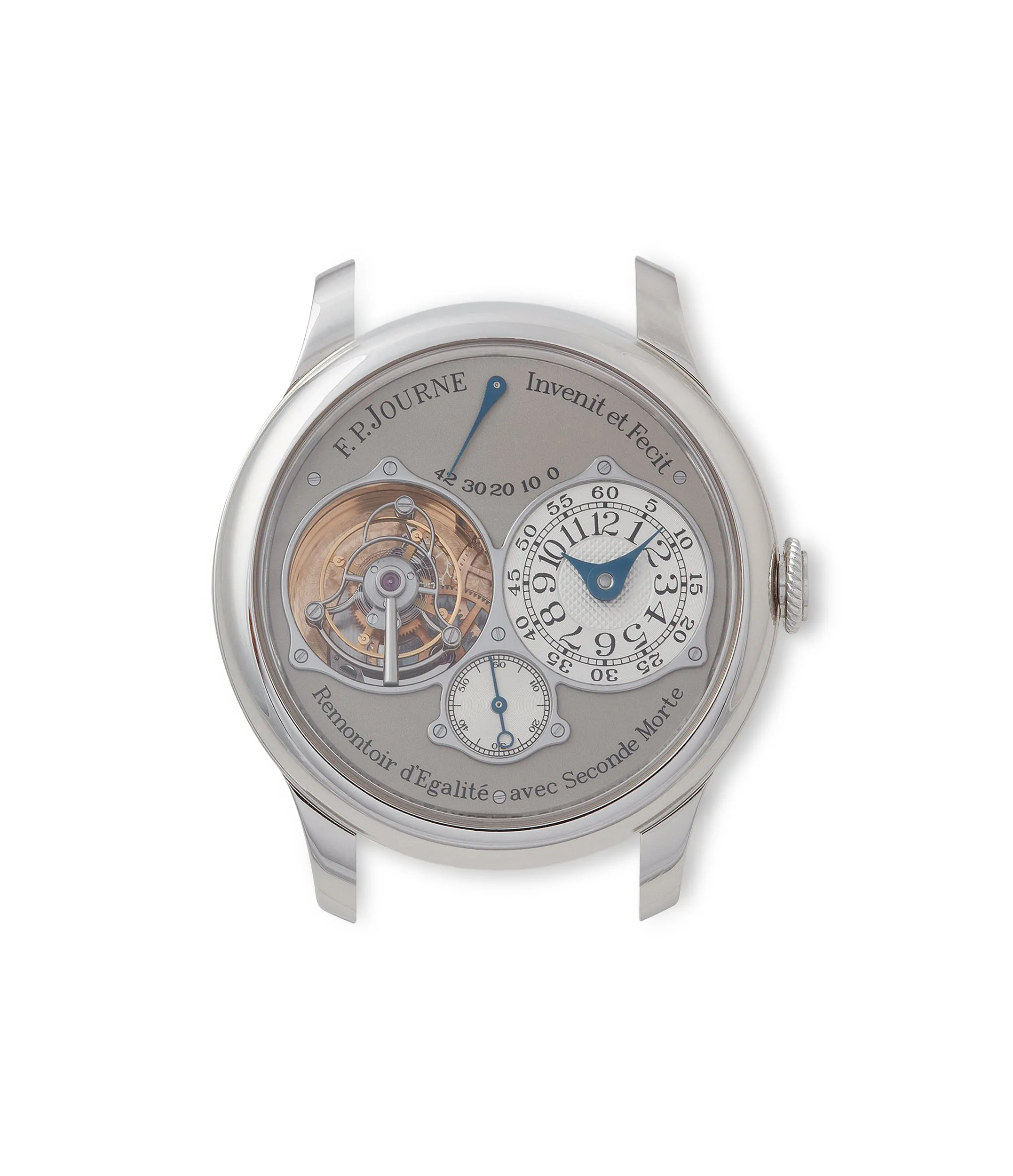 Tourbillon Souverain | Seconde Morte | 40mm | Platinum