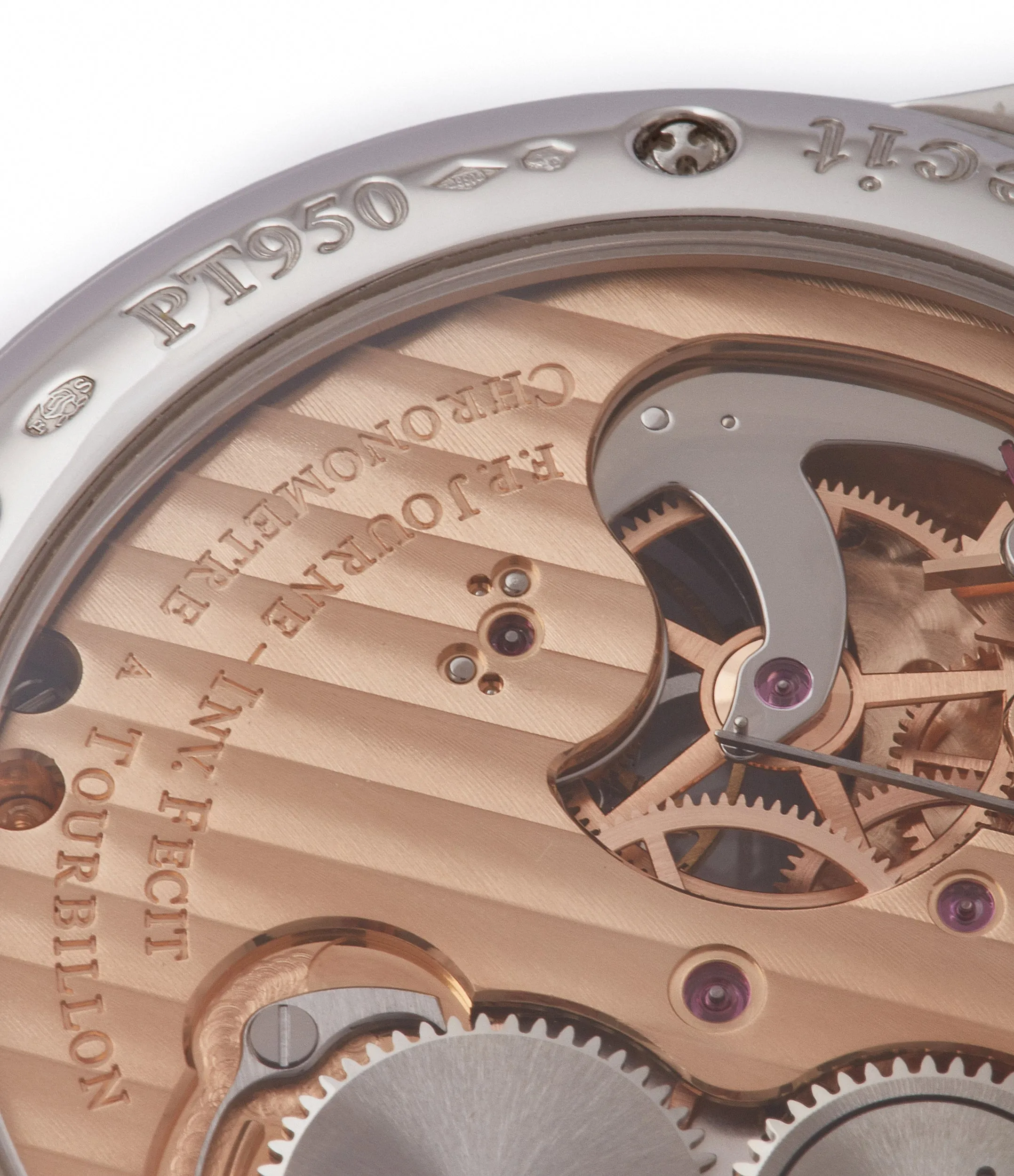 Tourbillon Souverain | Seconde Morte | 40mm | Platinum