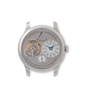 Tourbillon Souverain | Seconde Morte | 40mm | Platinum