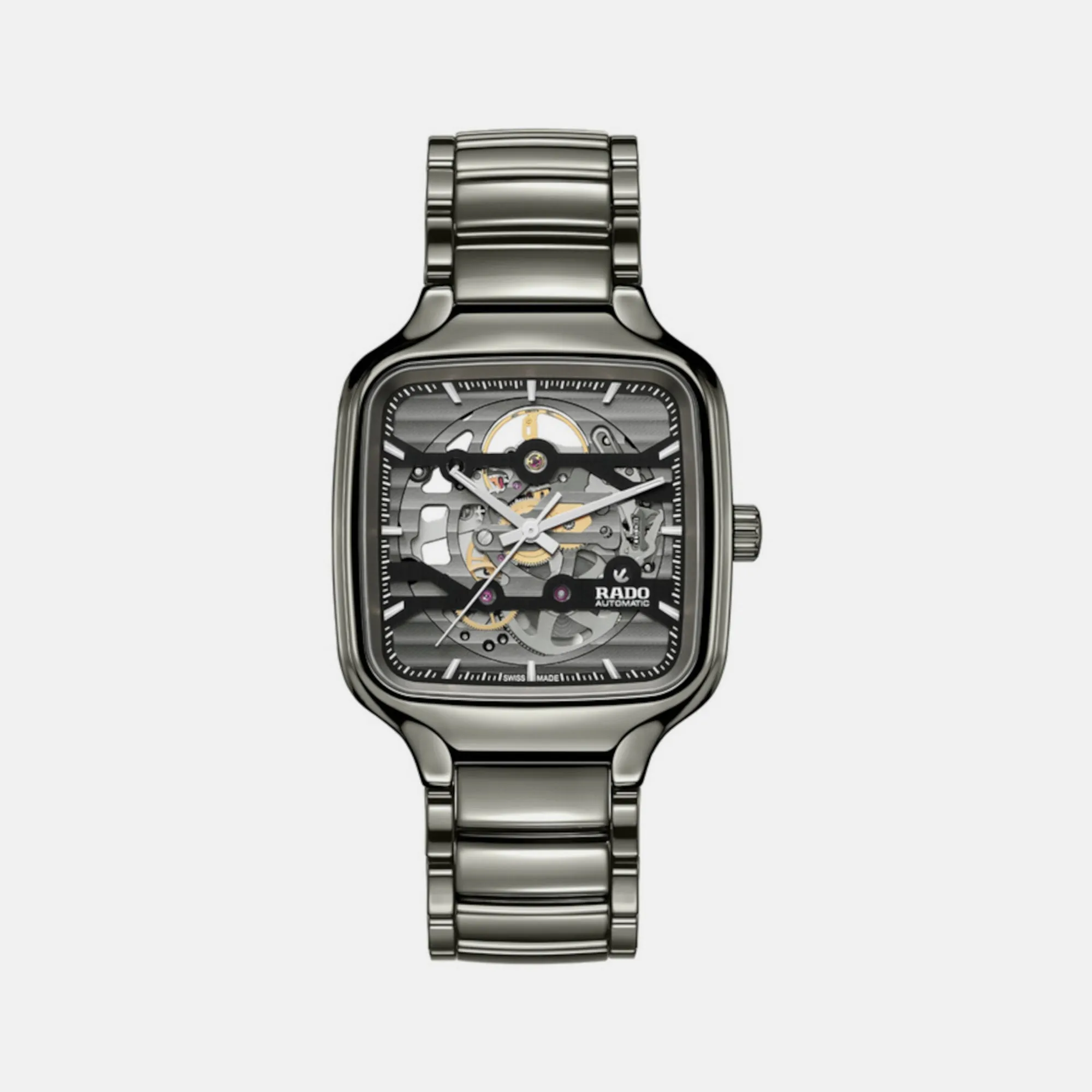 True Square Automatic Skeleton Unisex Ceramic Watch R27125152