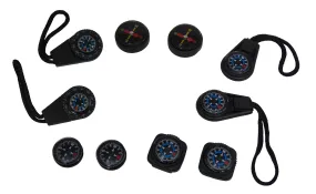 Type-III Mini Compass Variety Pack For Emergency Survival Kits and Paracord Projects