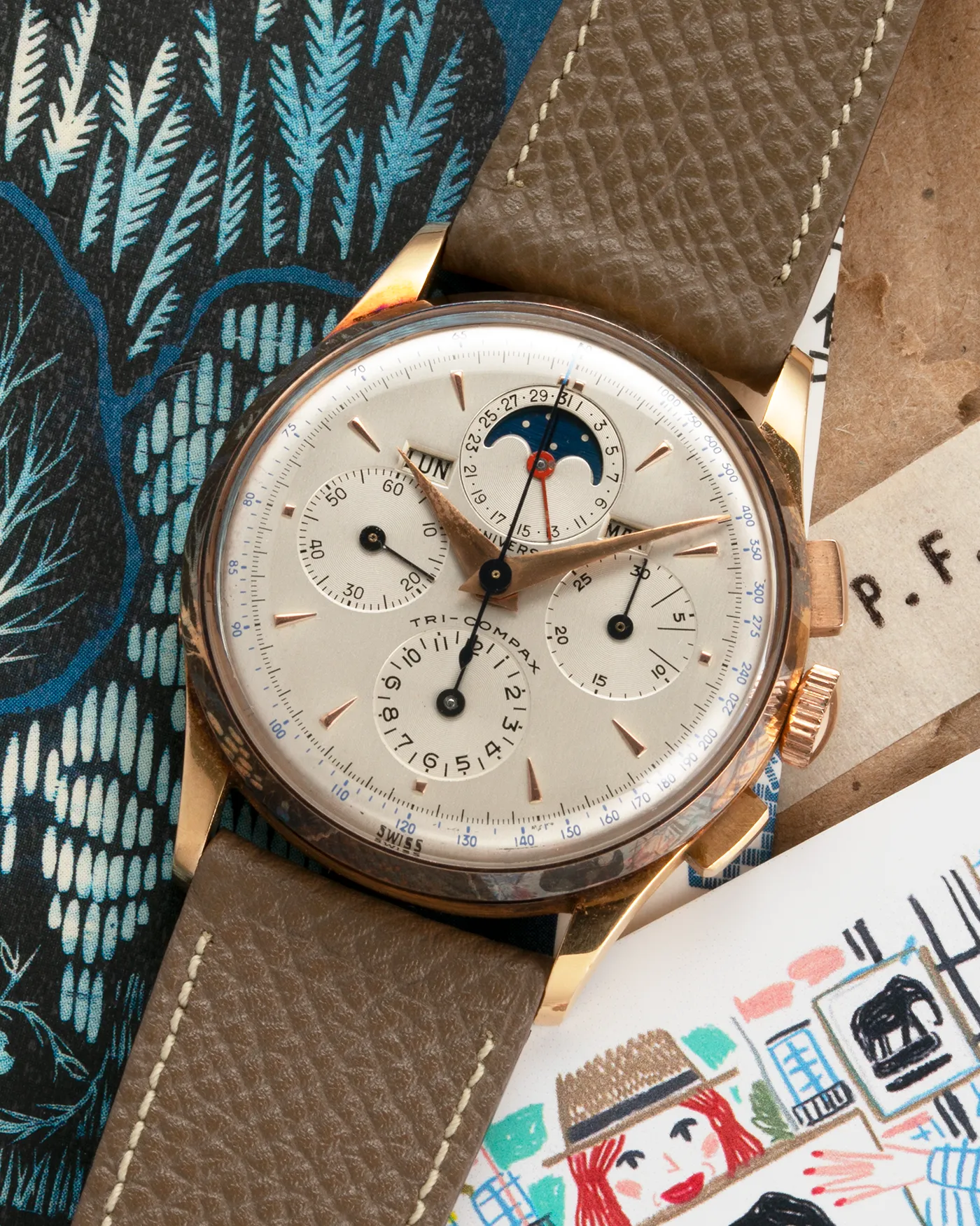 Universal Geneve Tri Compax 12295