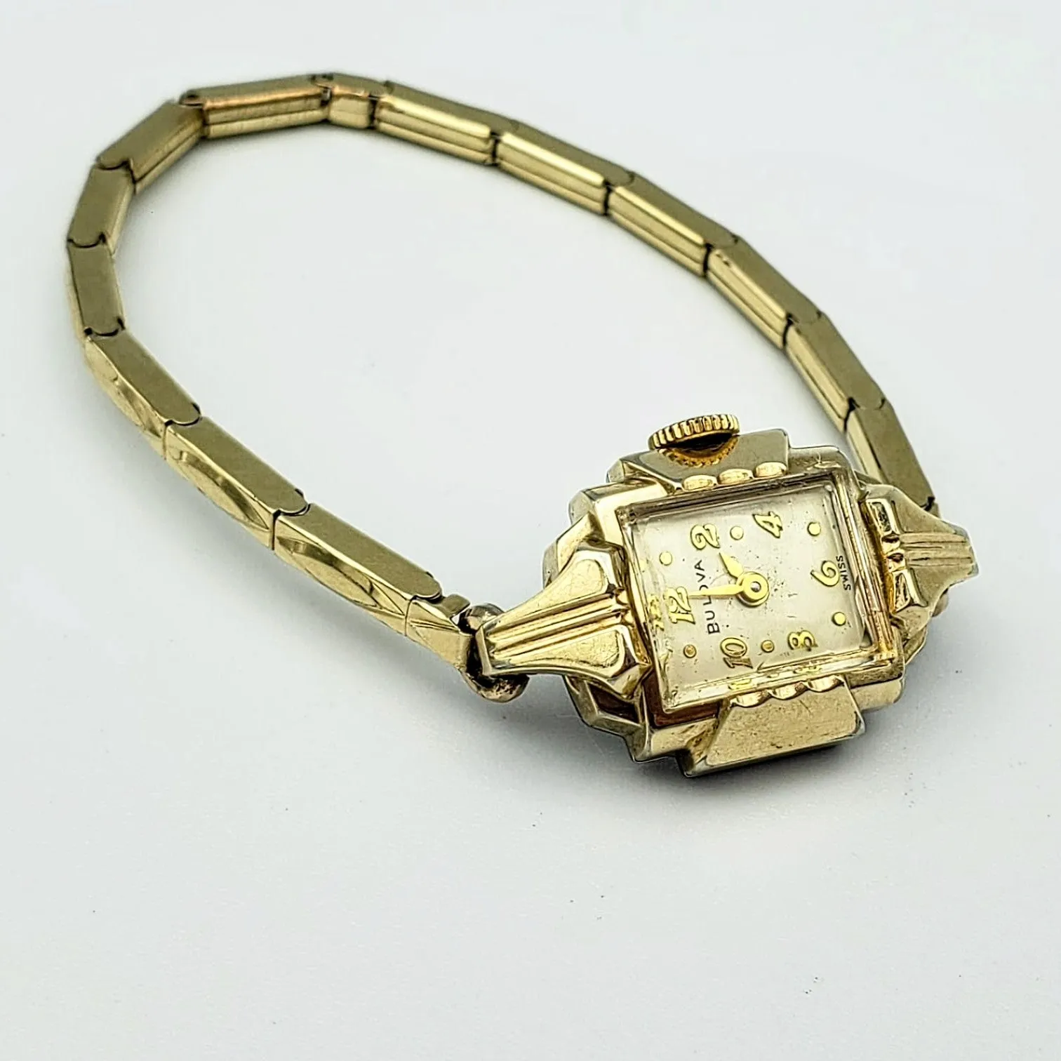 Vintage BULOVA Miss Universe Ladies Wristwatch Swiss Caliber 6BL 17 Jewels Watch