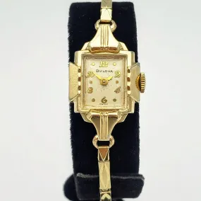 Vintage BULOVA Miss Universe Ladies Wristwatch Swiss Caliber 6BL 17 Jewels Watch