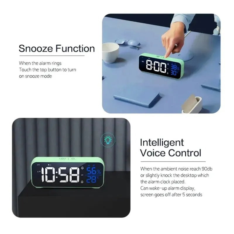 Voice Control Digital Alarm Clock