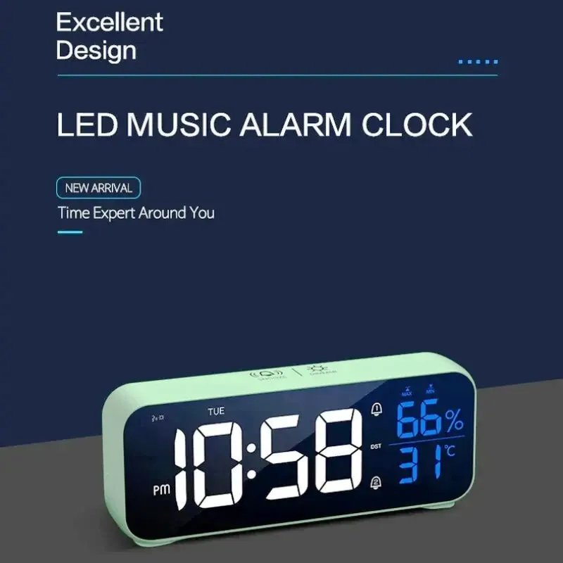 Voice Control Digital Alarm Clock