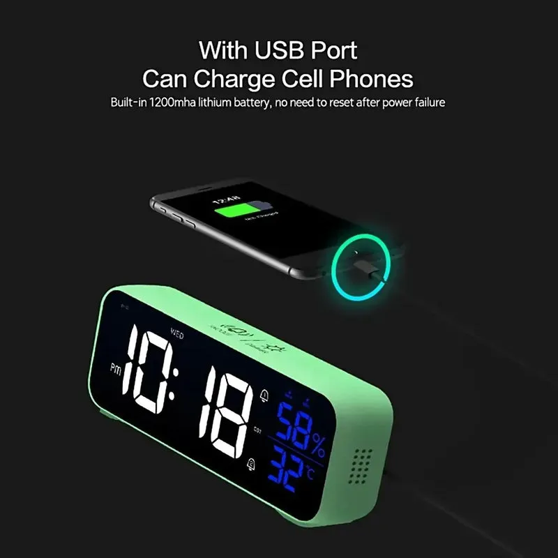 Voice Control Digital Alarm Clock