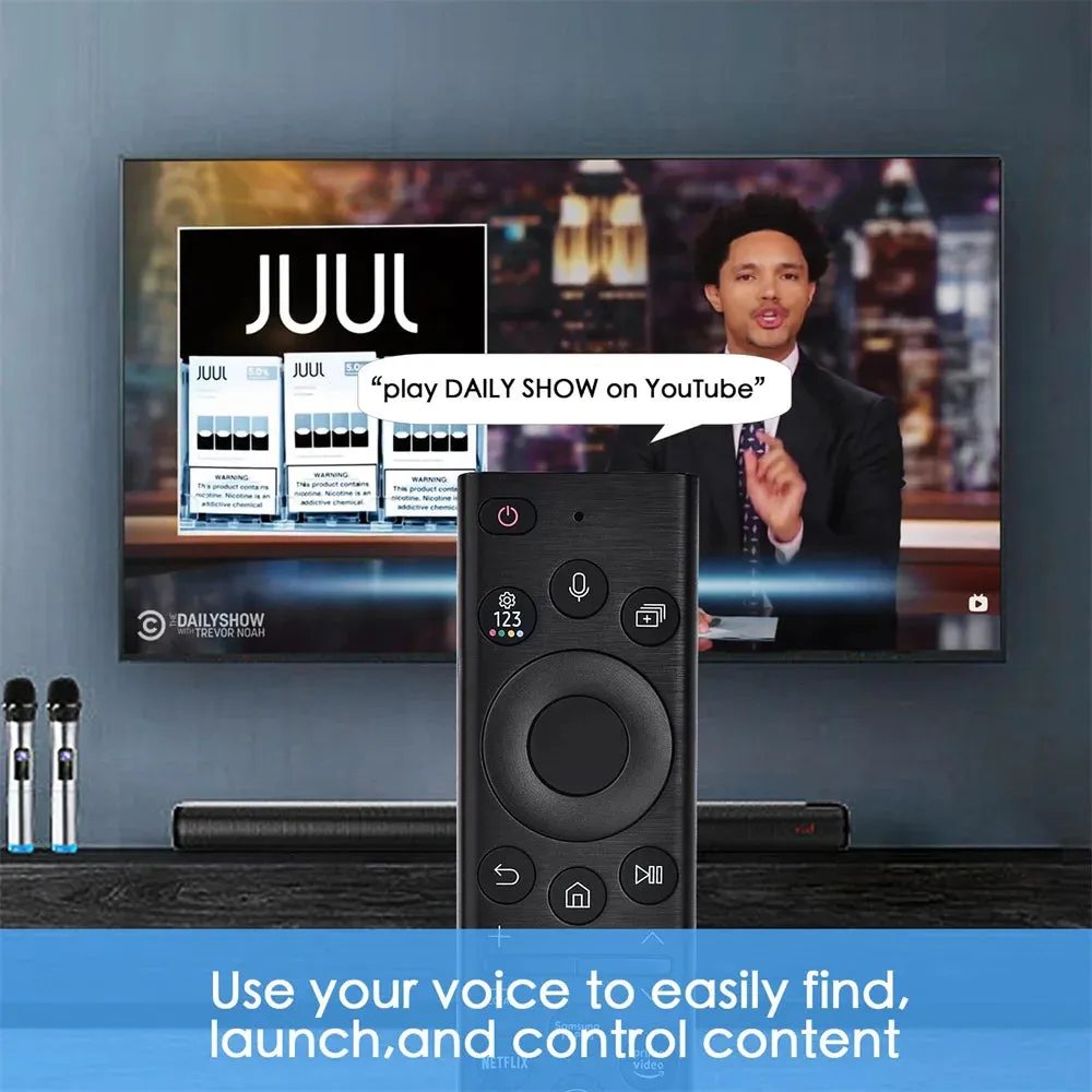 Voice Remote Control Compatible with Samsung Smart TV 2019-2023 UHD QLED OLED 4K 8K