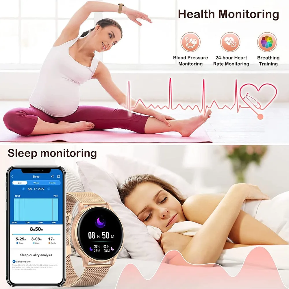 WEEDOM 2022 Bluetooth Call Smart Watch Women Custom Dial Watches Men Sport Fitness Tracker Heart Rate Smartwatch For Android IOS