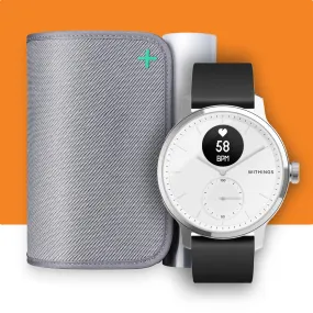 Withings Scanwatch (White 42mm)   Withings BPM Core