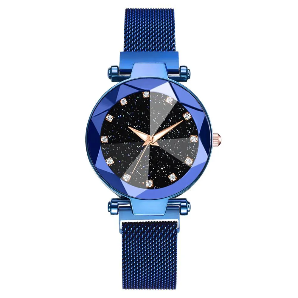 Women Starry Sky Magnetic Fashion Wrist Watches