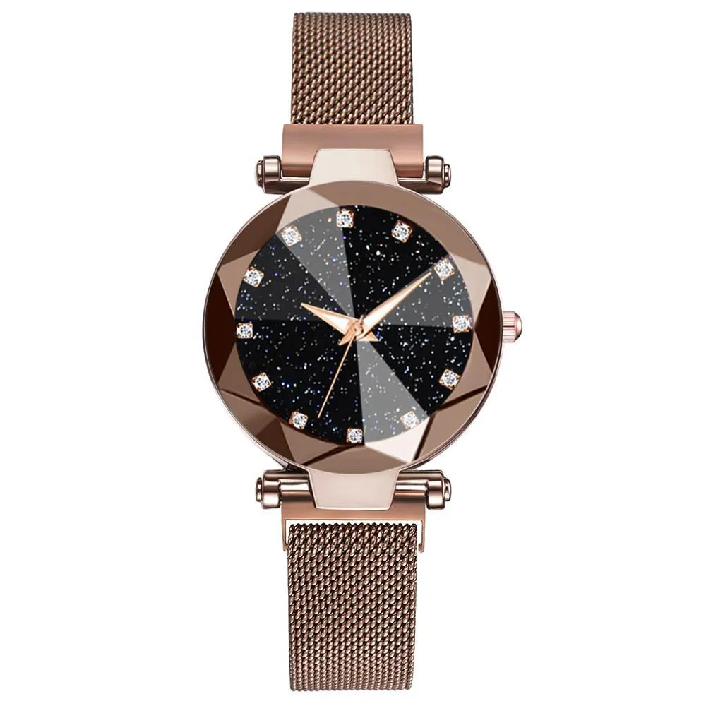 Women Starry Sky Magnetic Fashion Wrist Watches