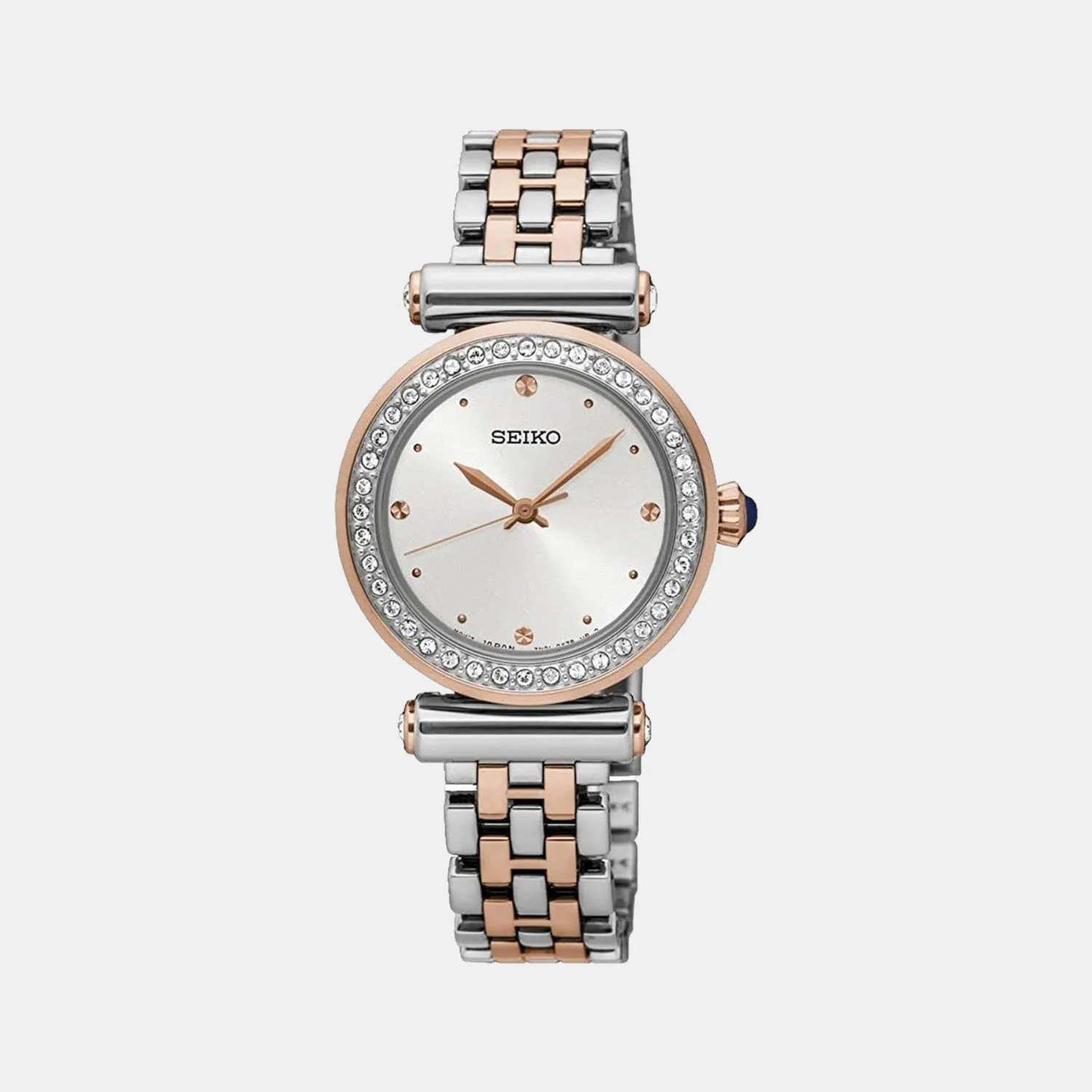 Women's White Analog Stainless Steel Watch SRZ466P1