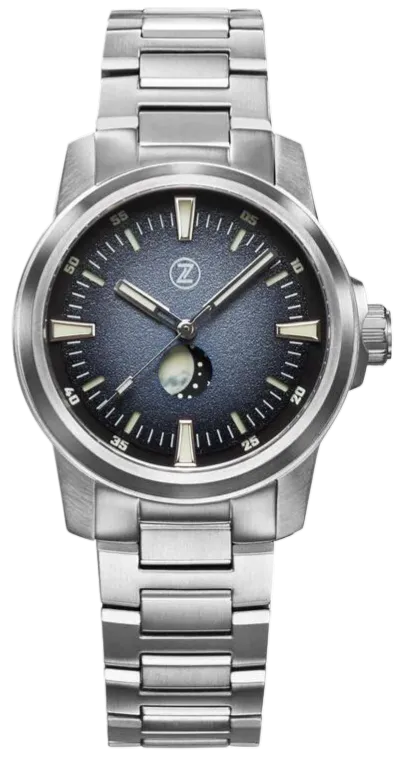 Zelos Aurora Moonphase Eclipse Grey