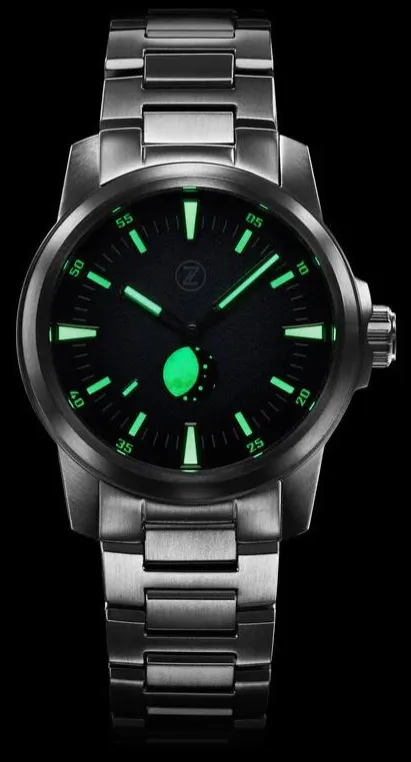 Zelos Aurora Moonphase Eclipse Grey