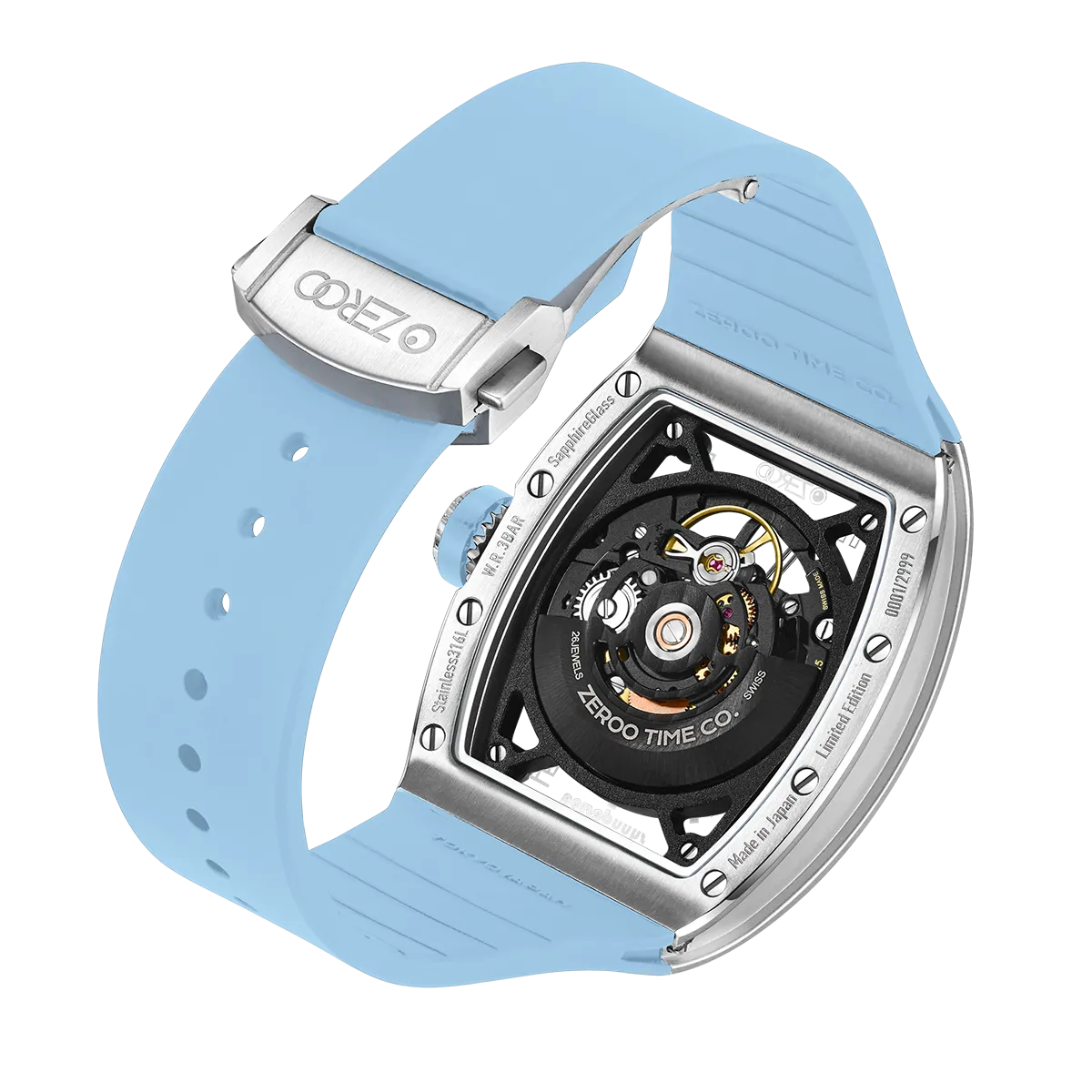 ZEROO M2 THE SUBARU SKELETON MECHANICAL AUTOMATICAUTOMATIC WATCH FOR GENTS - ZM002SLB