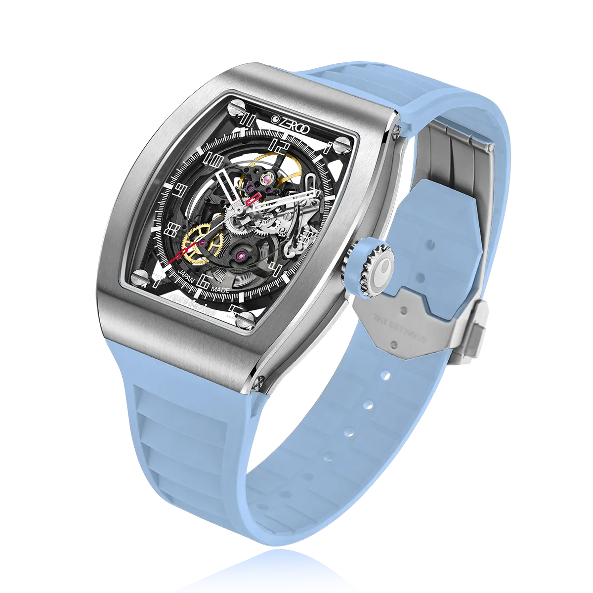 ZEROO M2 THE SUBARU SKELETON MECHANICAL AUTOMATICAUTOMATIC WATCH FOR GENTS - ZM002SLB
