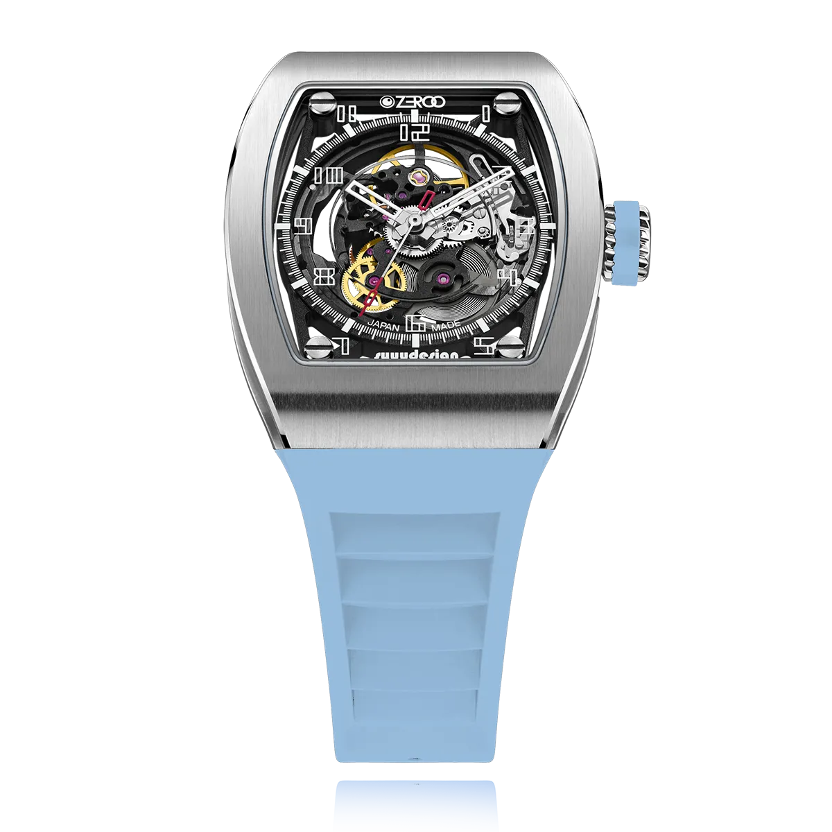 ZEROO M2 THE SUBARU SKELETON MECHANICAL AUTOMATICAUTOMATIC WATCH FOR GENTS - ZM002SLB