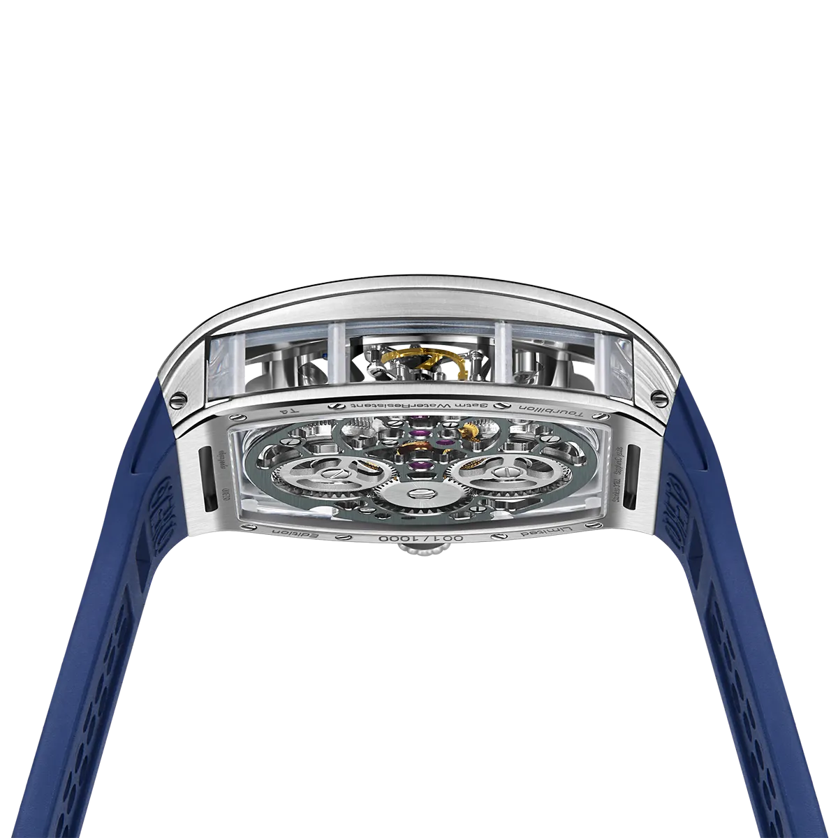 ZEROO T4 THE ARCHER FULL SKELETON TOURBILLONMANUAL TOURBILLON WATCH FOR GENTS - ZT004SBL