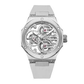 ZEROO T8 THE ORION FULL SKELETON TOURBILLONMANUAL TOURBILLON WATCH FOR GENTS - ZT008SWW