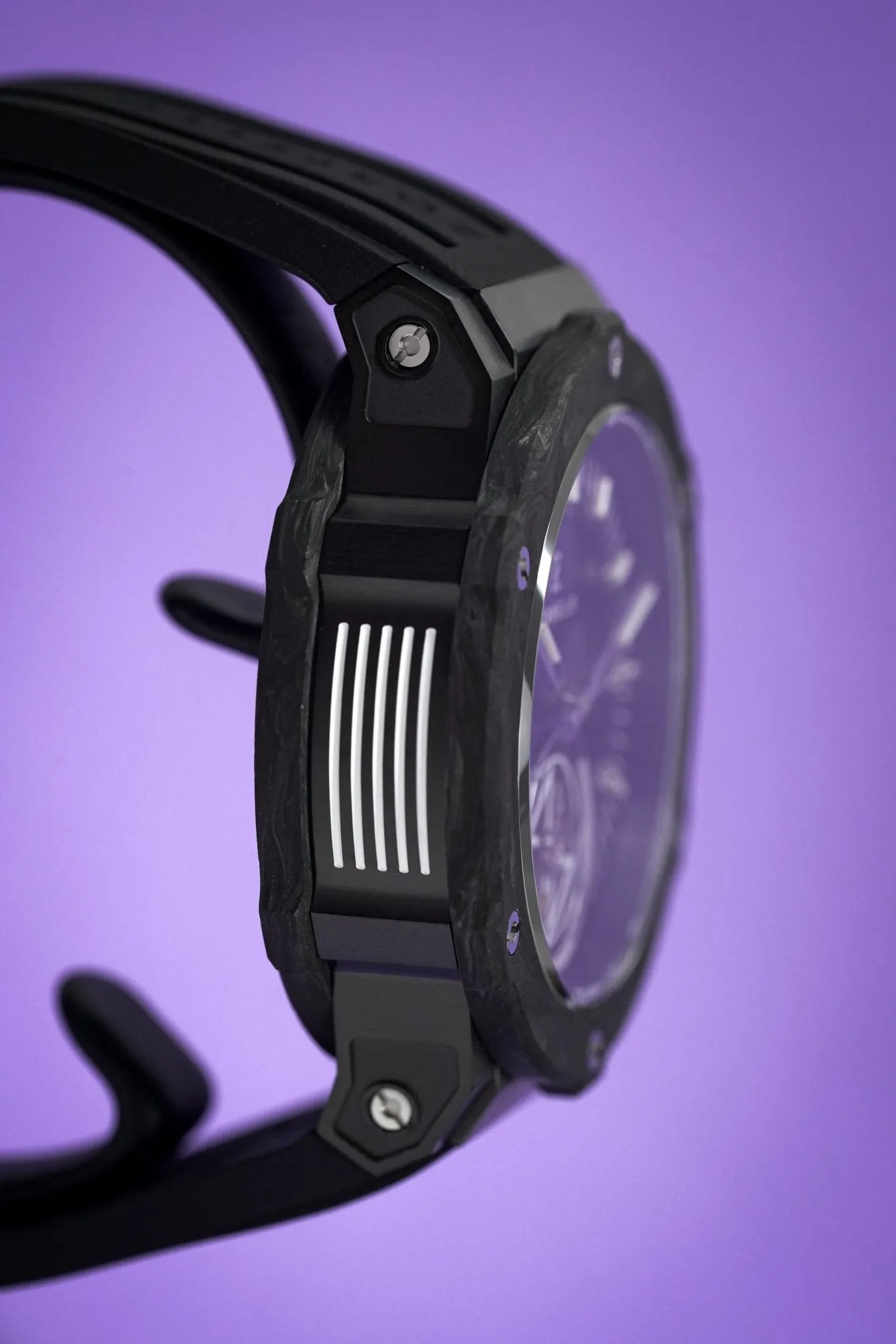 Zorbello Watch T2 Tourbillon Black Tritium Tubes ZBAC003 *Free Watch Winder*