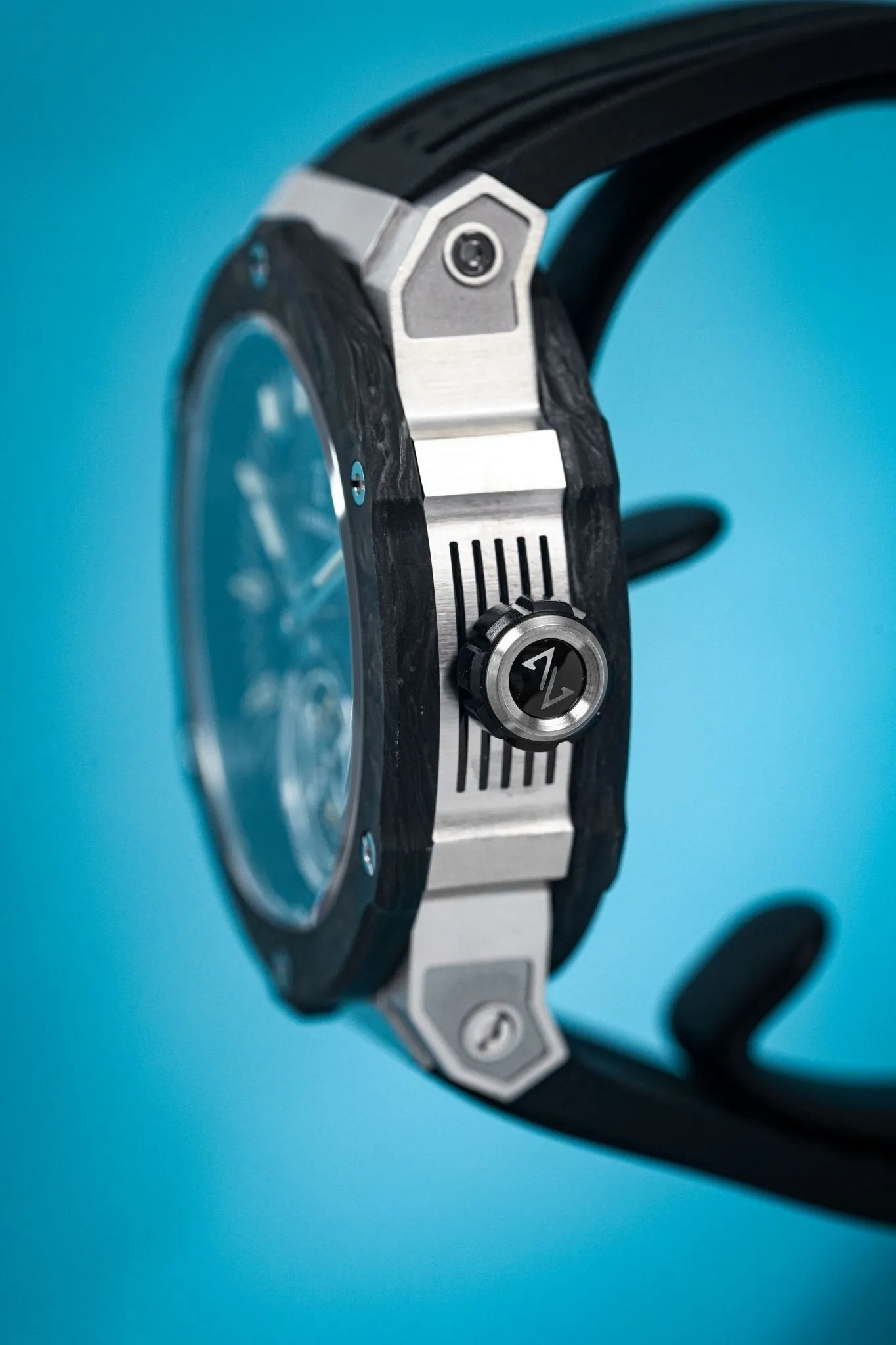 Zorbello Watch T2 Tourbillon Steel Tritium Tubes ZBAC001 *Free Watch Winder*